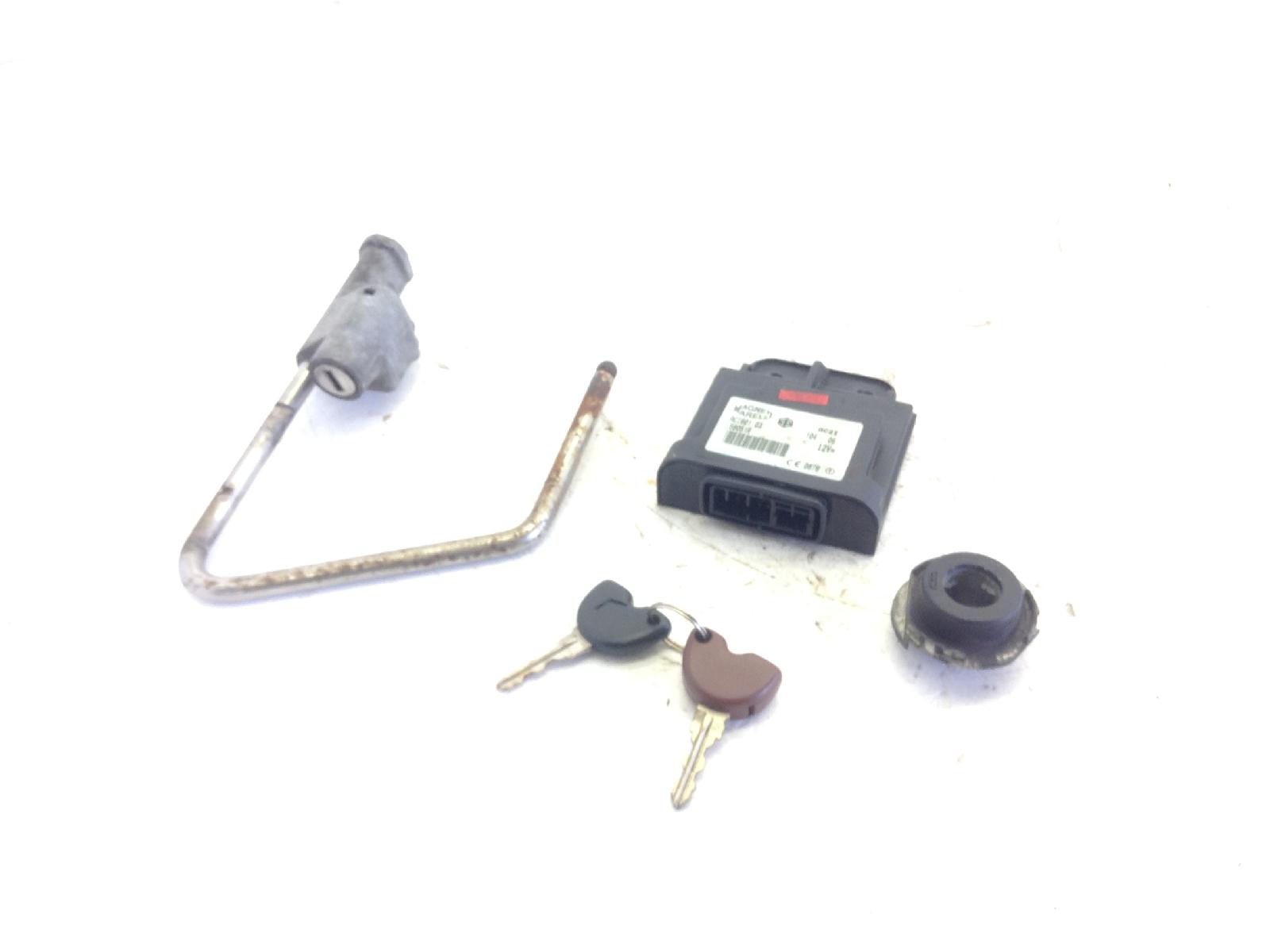 Piaggio beverly 125 blocchetto accensione centralina e chiavi 2005 2007 m28400