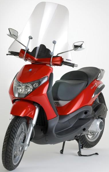 Cupolino parabrezza fabbri piaggio beverly 125 200 250 2004 2008 top alto
