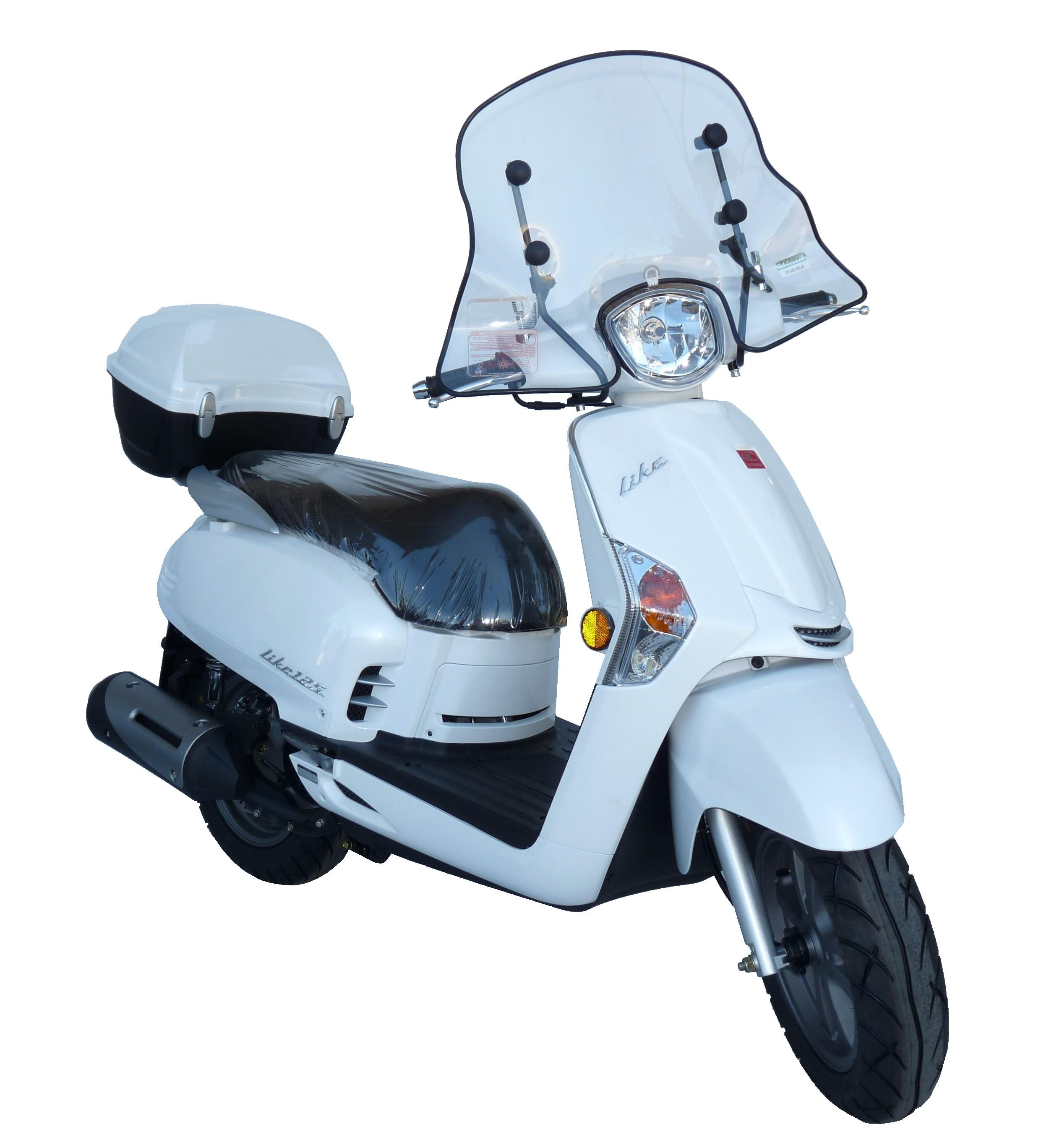 Cupolino parabrezza fabbri kymco like 50 125 200 2009 2012 tuv