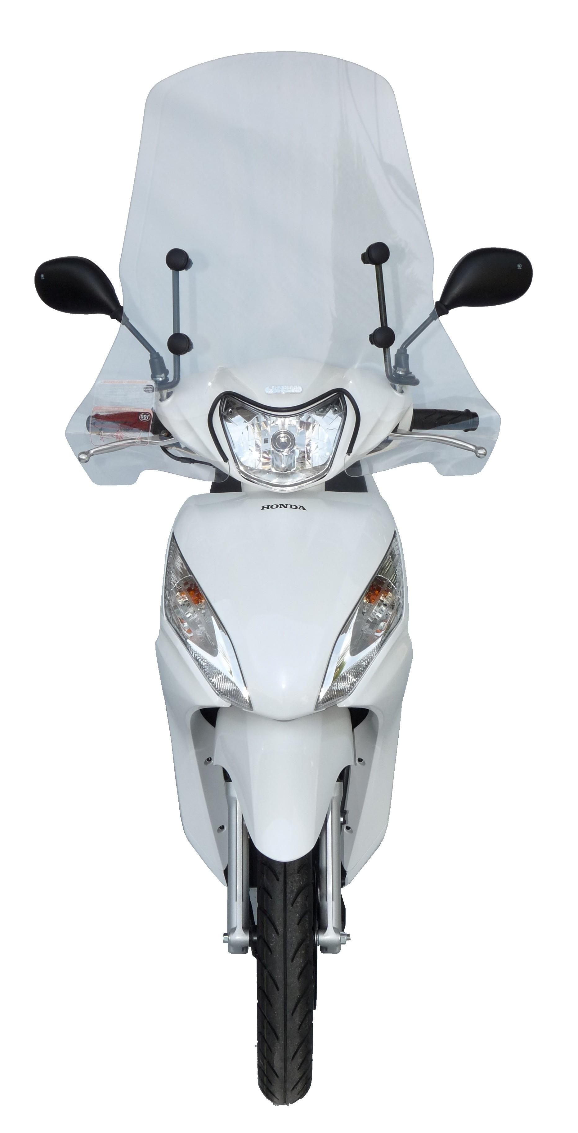 Cupolino parabrezza fabbri honda vision 50 2011 2017 110 2011 2016 nsc 50r 2012 2016 top alto