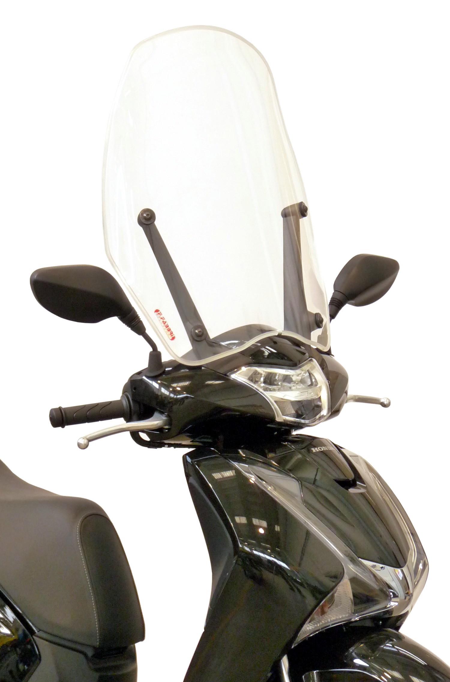 Honda sh 125 cupolino parabrezza fabbri att. originali top alto 2017 2019
