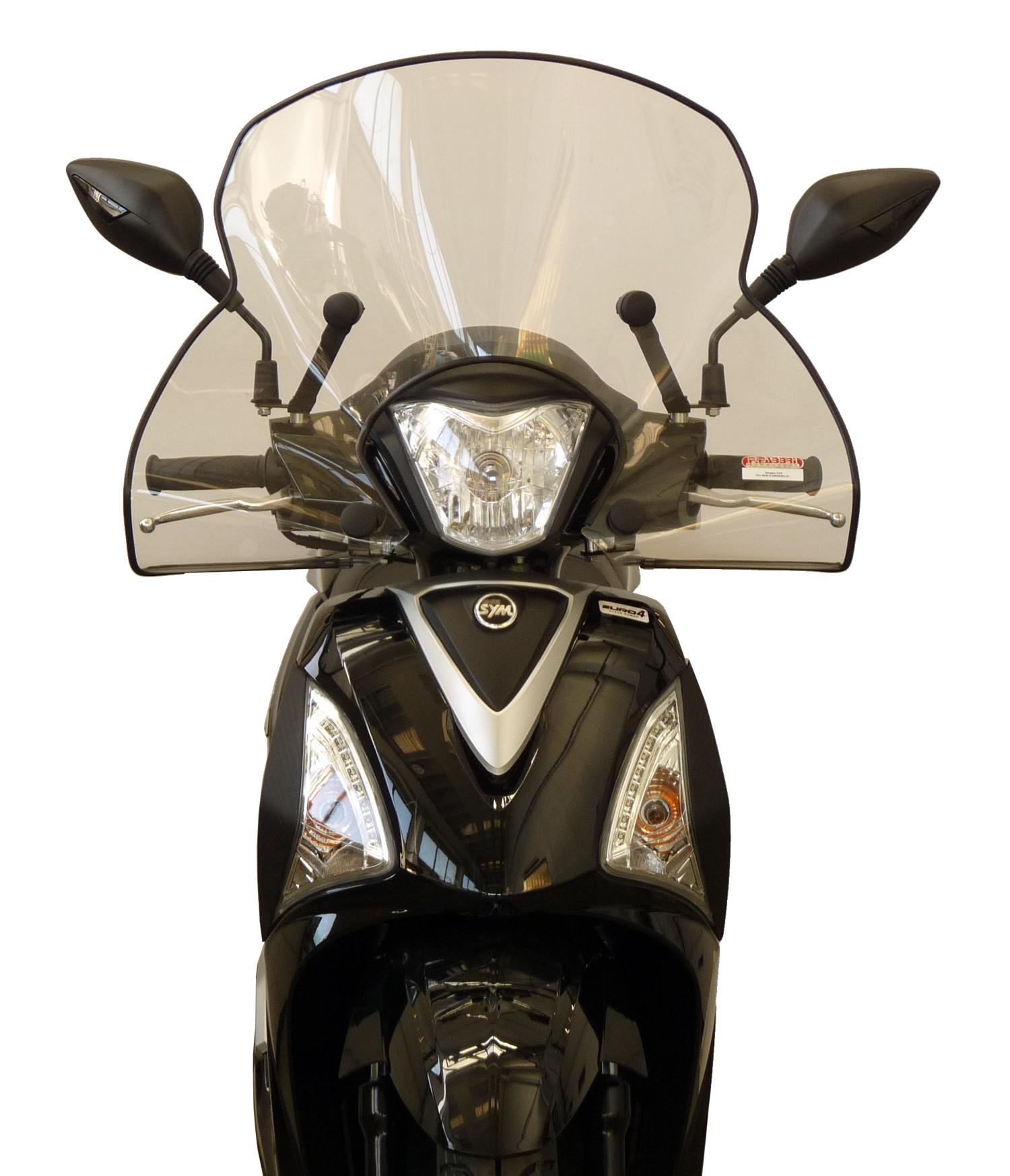 Cupolino parabrezza fabbri sym symphony st 50 125 200 anche iniezione 2016 2018 tuv