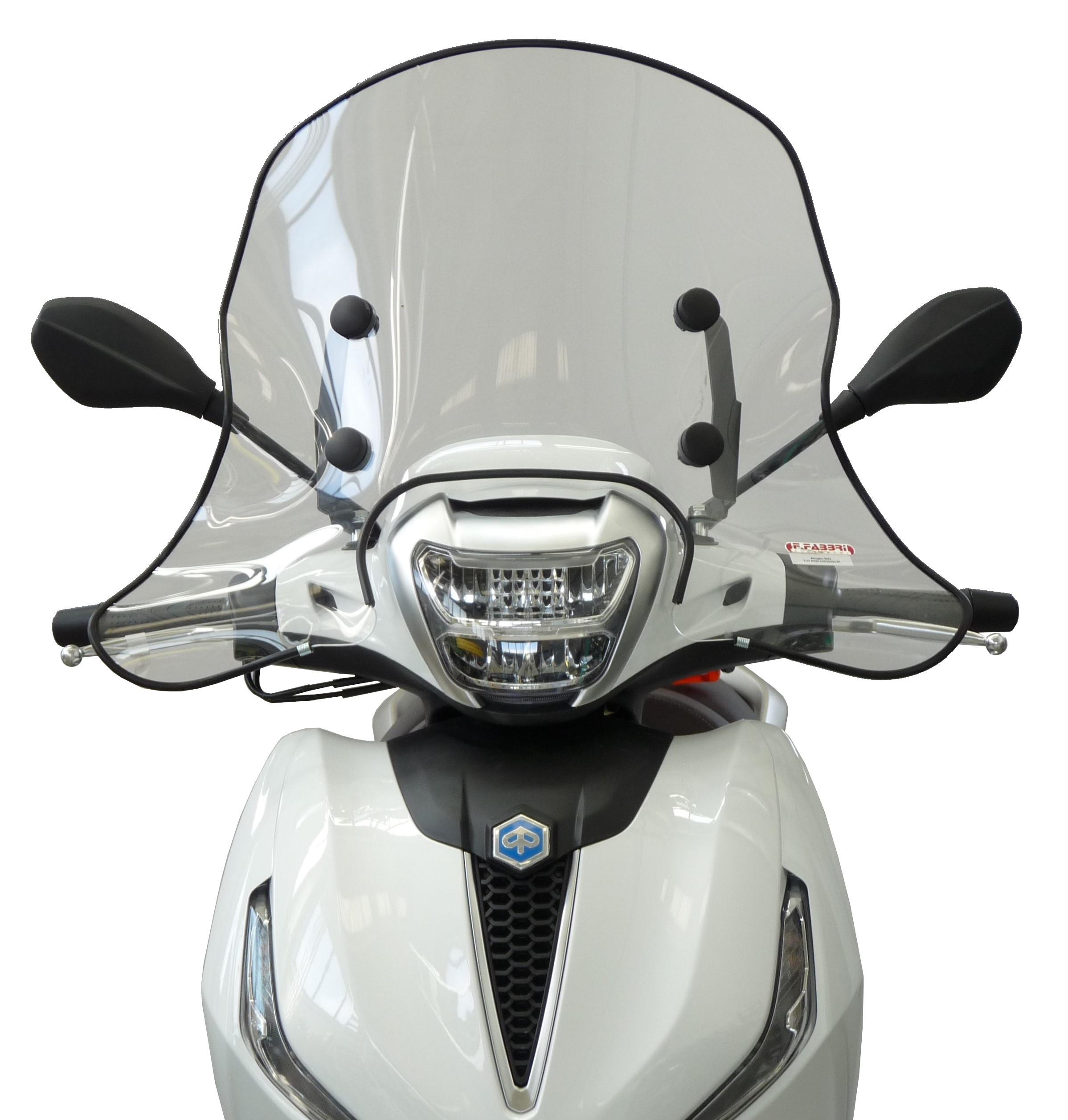 Cupolino parabrezza fabbri piaggio gilera beverly 300 400 2021 tuv
