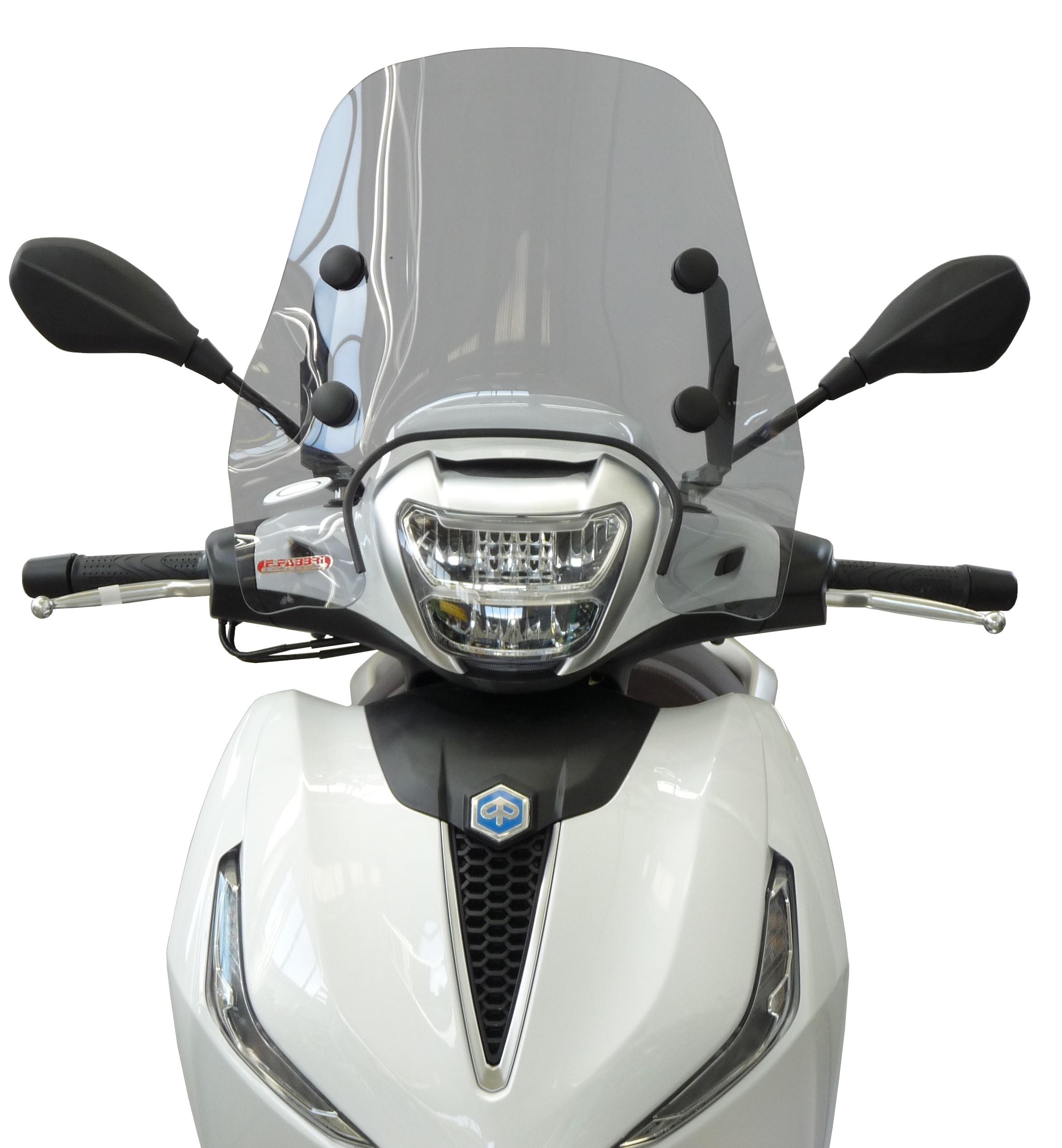 Cupolino parabrezza fabbri piaggio gilera beverly 300 400 2021 summer