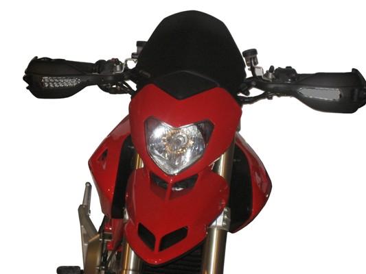 Cupolino fabbri ducati hypermotard 796 1000 evo 2007 2012 naked sport touring