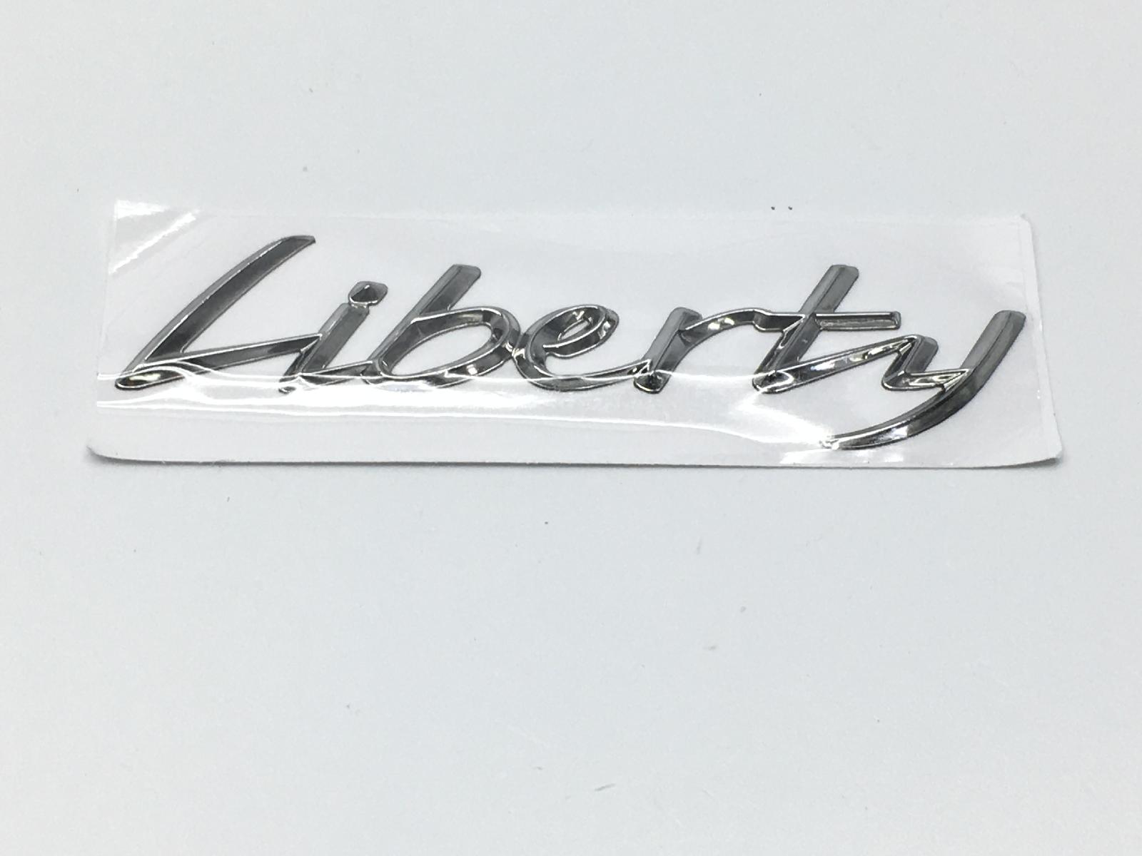 Piaggio liberty 4t iget 50 targhetta scritta 'liberty' 2017 2019 rp8ca12