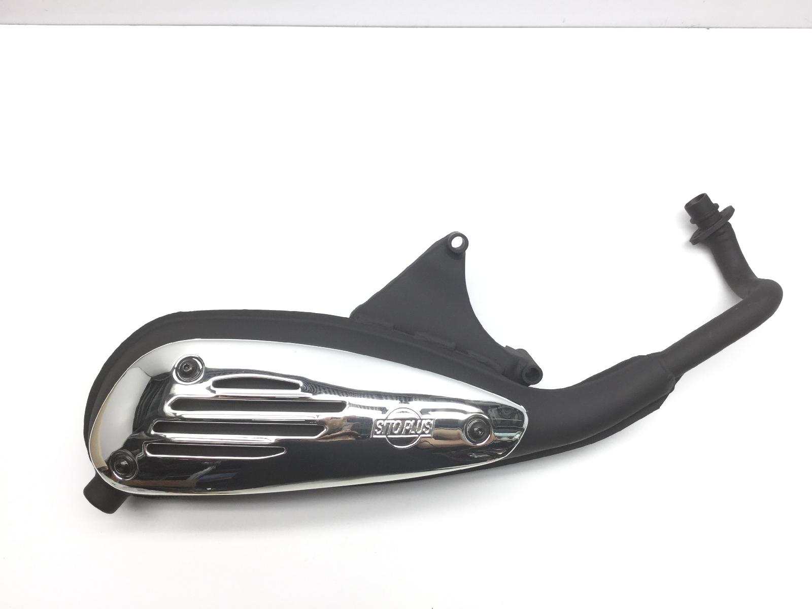 Piaggio liberty 4t 50 scarico marmitta con protezione calore 2000 2002 c2800