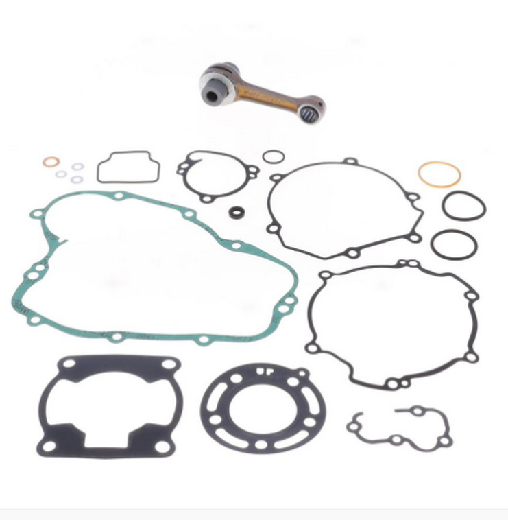 Kawasaki kx 85 combo kit: kit biella con serie guarnizione motore 2001 2013