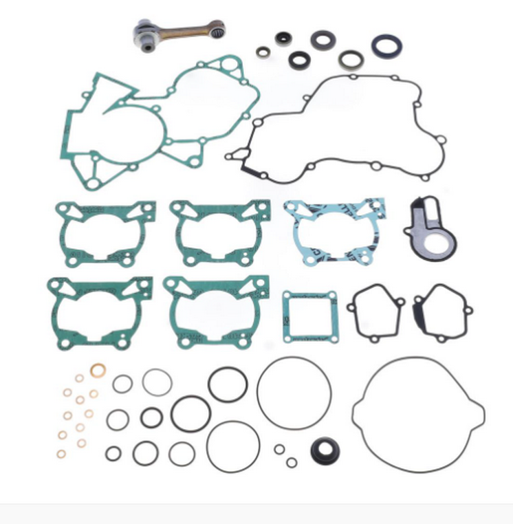 Gas gas mc 85 combo kit: kit biella con serie guarnizione motore 2021 2024
