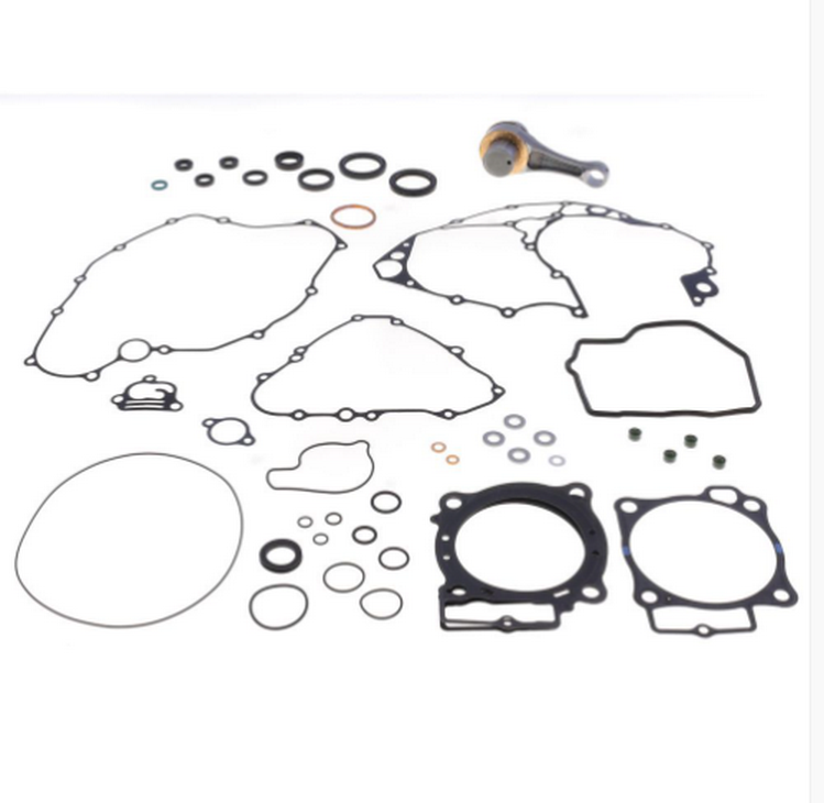 Honda crf r 450 combo kit: kit biella con serie guarnizione motore 2017 2018