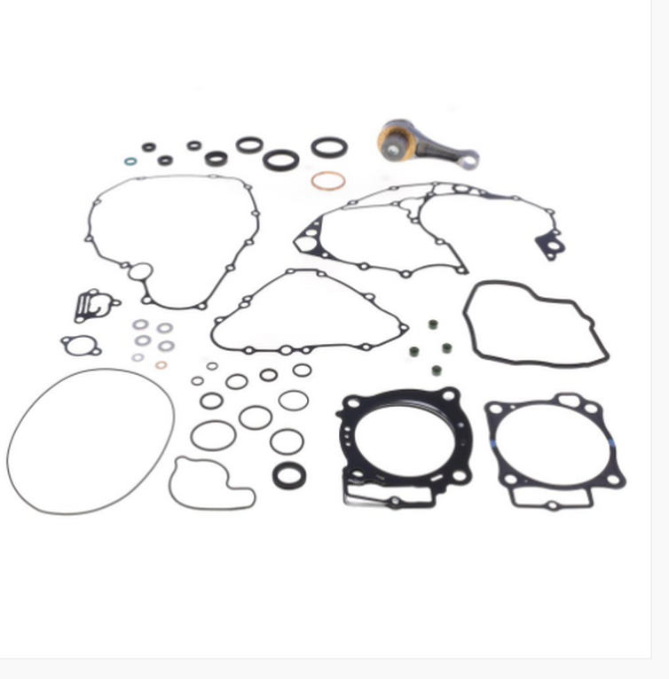 Honda crf r 450 combo kit: kit biella con serie guarnizione motore 2019 2020