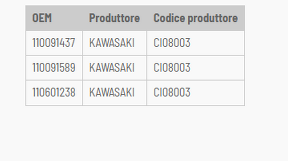 Kawasaki kl 250 guarnizione lato frizione 1985 2003