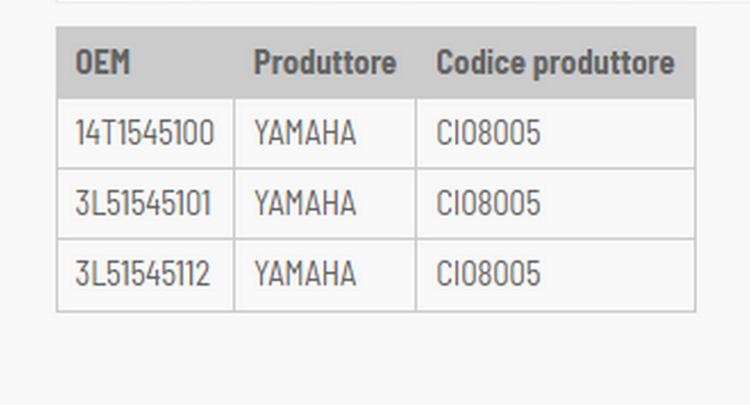 Yamaha pw 50 guarnizione lato frizione 1982 2025
