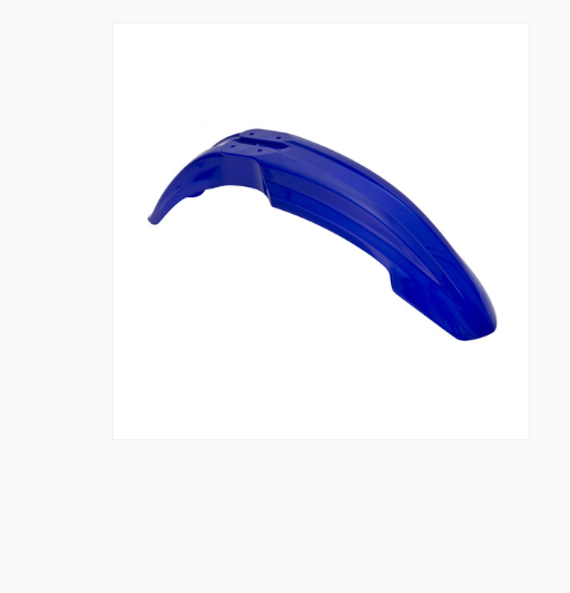 Yamaha yz 125 parafango anteriore blu 2006 2014