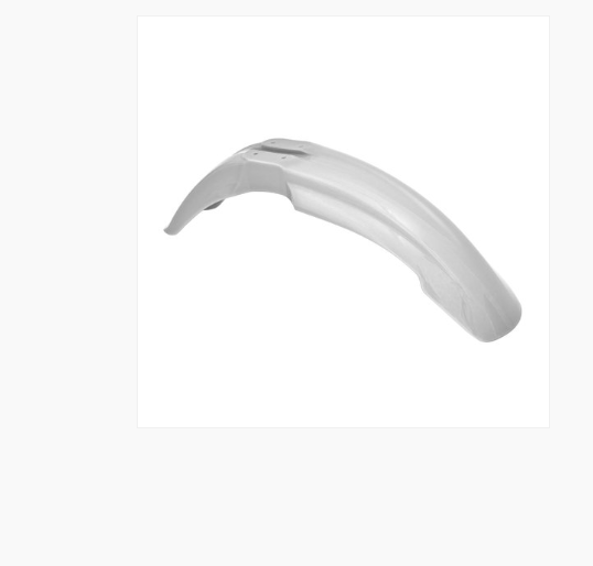 Yamaha yz 125 parafango anteriore bianco 2000 2005