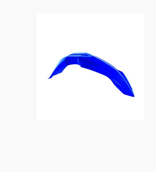 Yamaha yz 125 parafango anteriore blu 2015 2021