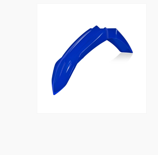 Yamaha yz 125 parafango anteriore blu 2022 2026