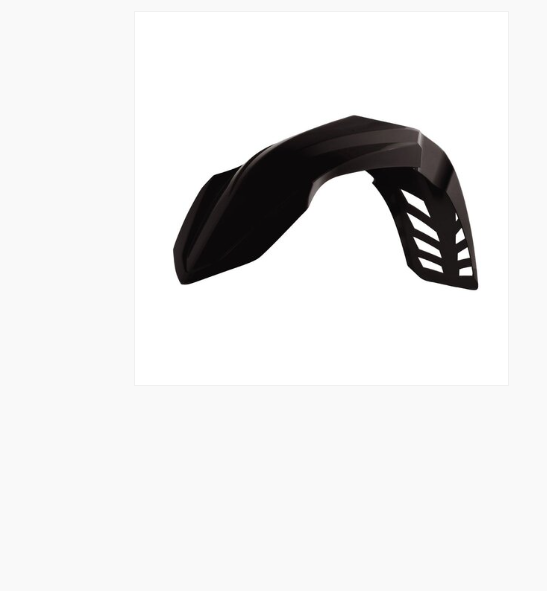 Yamaha yz 125 parafango anteriore ventilato nero 2002 2021