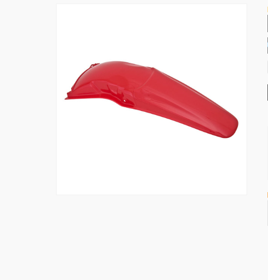 Honda cr r 125 parafango posteriore rosso crf 2000 2001