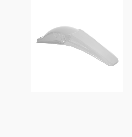 Honda crf r 250 parafango posteriore bianco 2004 2005