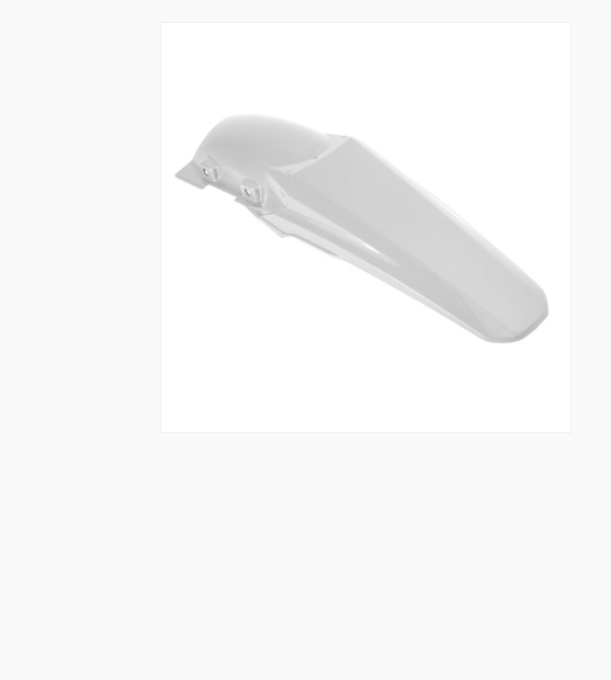 Honda crf r 250 parafango posteriore bianco 2006 2009