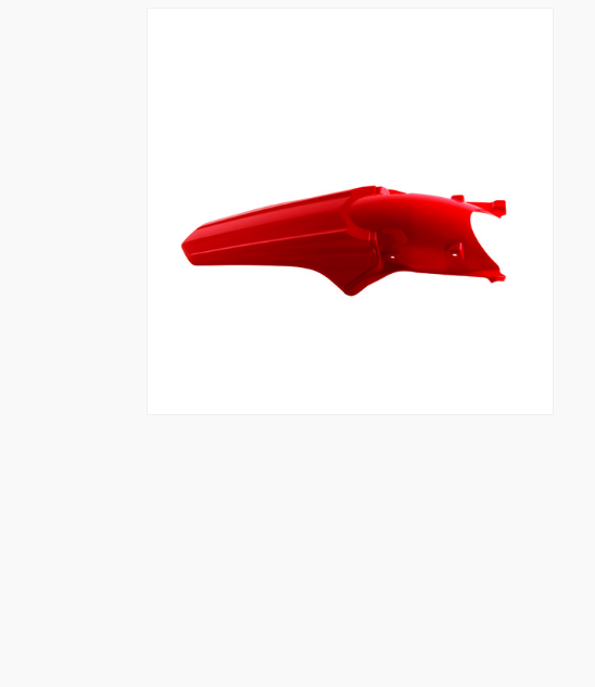Honda crf r 250 parafango posteriore rosso 2010 2013
