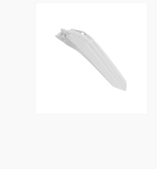 Honda crf r 250 parafango posteriore bianco 2018 2021