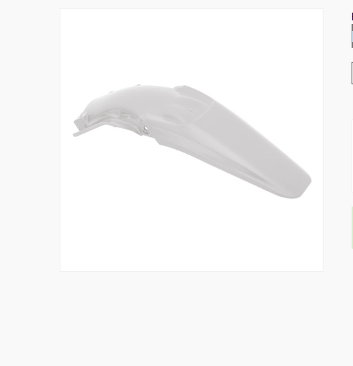 Honda crf r 150 parafango posteriore bianco 2007 2025