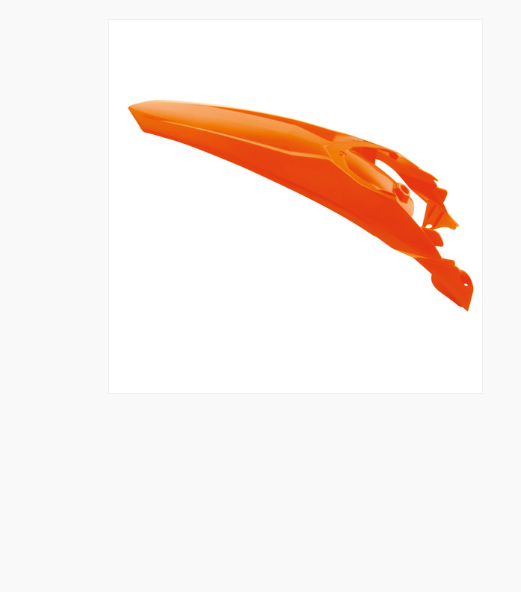 Ktm exc 125 parafango posteriore arancione k 2012 2016