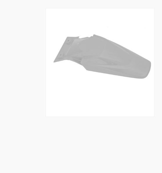 Kawasaki klx 110 parafango posteriore bianco 2002 2009