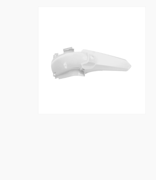 Yamaha yz 125 parafango posteriore bianco 2015 2021