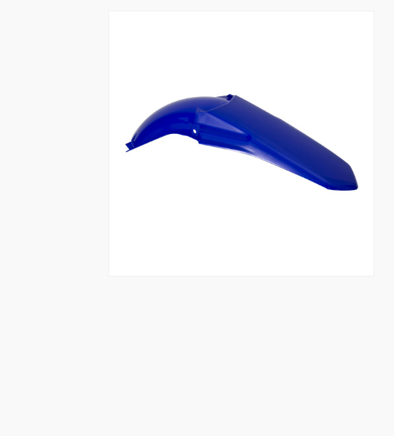 Yamaha yz 125 parafango posteriore blu 2002 2014