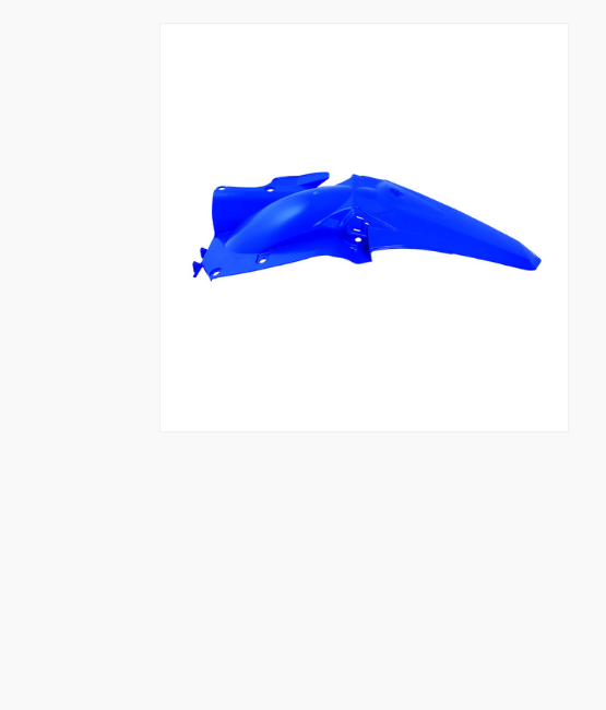 Yamaha yz f 250 parafango posteriore blu 2014 2018