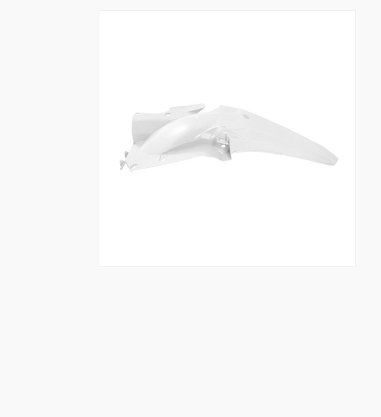 Yamaha yz f 250 parafango posteriore bianco 2014 2018