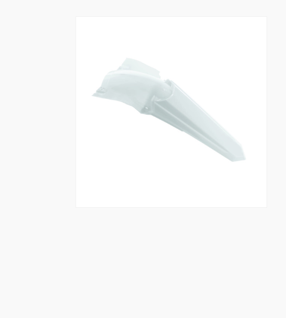 Yamaha yz f 250 parafango posteriore bianco 2010 2013