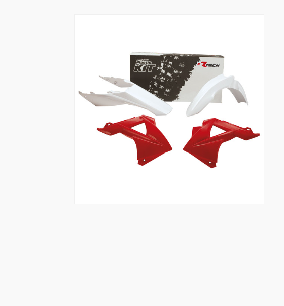 Gas gas mc 125 kit plastiche 3 pezzi rosso bianco 2011 2011