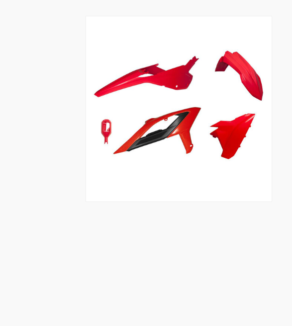 Beta rr 2t 125 kit plastiche 4 pezzi rosso originale 2023 2024