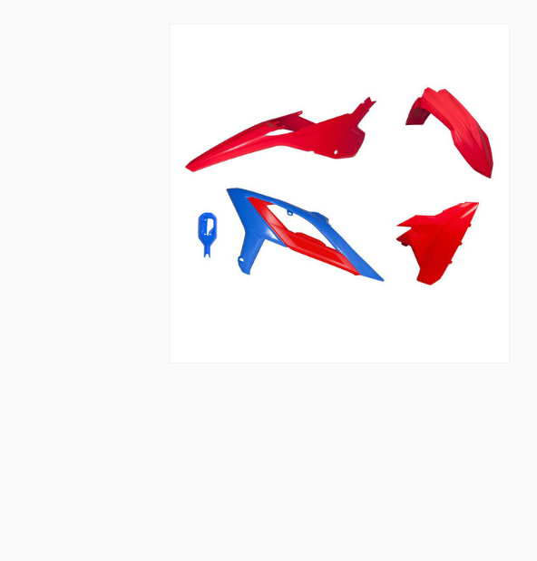 Beta rr 2t 125 kit plastiche 4 pezzi rosso blu 2023 2024