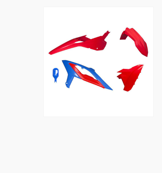 Beta rr 2t 125 kit plastiche 4 pezzi rosso blu 2023 2024