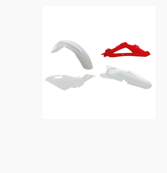 Husqvarna te 4t 250 kit plastiche 4 pezzi bianco rosso 2010 2013