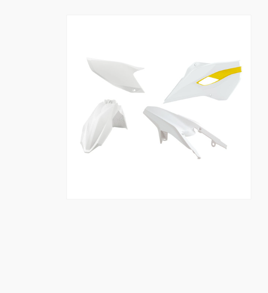 Husqvarna fe 250 kit plastiche 4 pezzi bianco-giallo 2015 2016