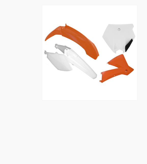 Ktm sx 85 kit plastiche 4 pezzi colori originali 2006 2012