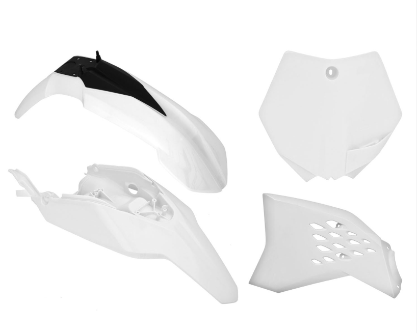 Ktm sx 65 kit plastiche 4 pezzi bianco 2009 2011