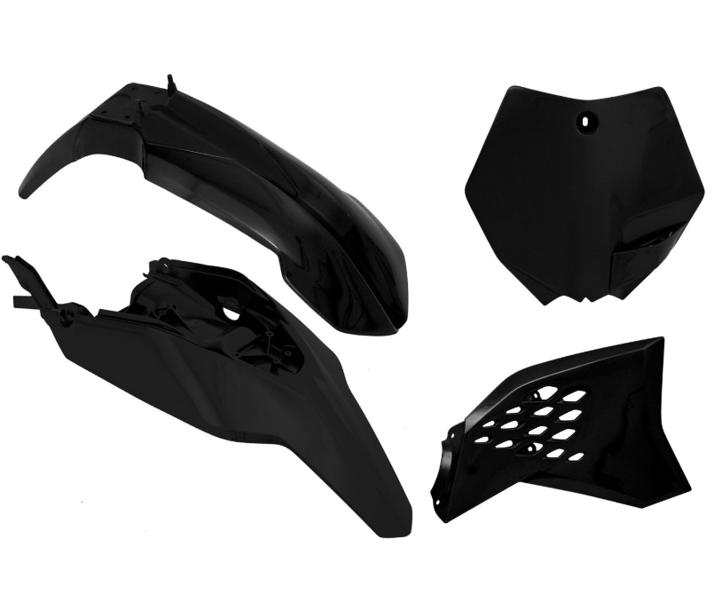 Ktm sx 65 kit plastiche 4 pezzi nero 2009 2011