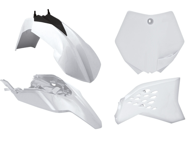 Ktm sx 65 kit plastiche 4 pezzi bianco 2012 2015