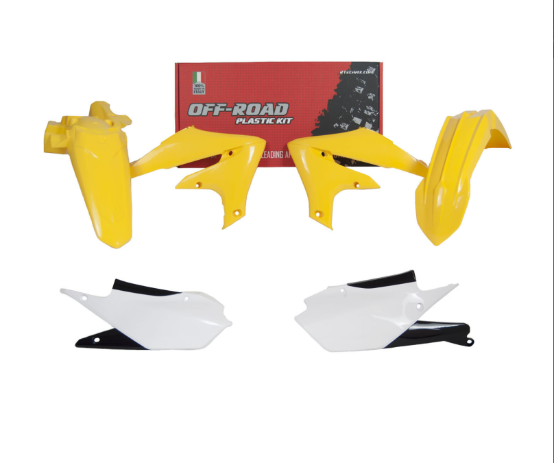 Yamaha wr f 250 kit plastiche 4 pezzi giallo yz 2020 2023