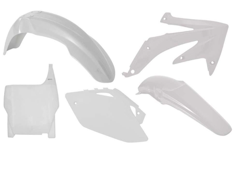 Honda crf r 450 kit plastiche 5 pezzi bianco 2005 2006