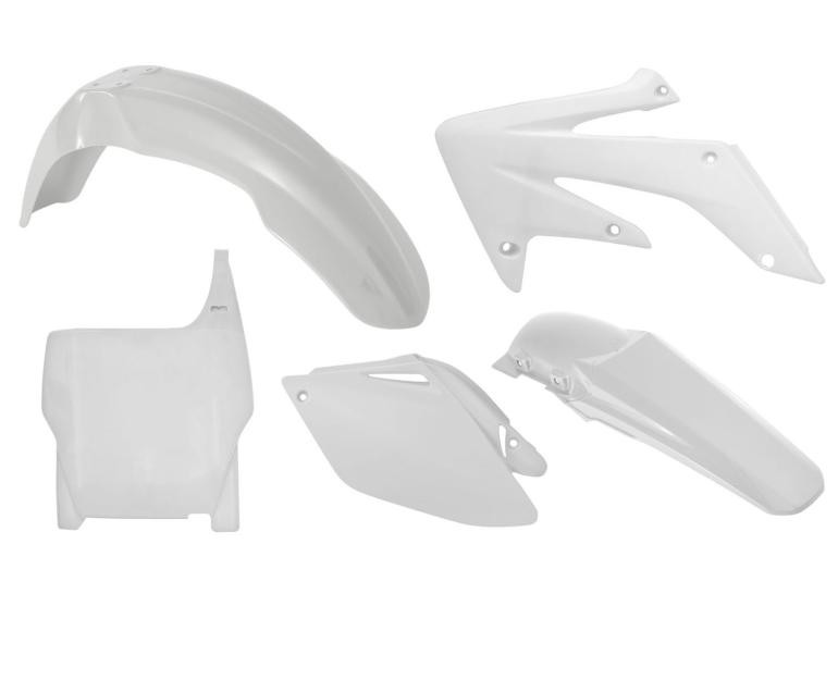 Honda crf r 250 kit plastiche 5 pezzi bianco 2006 2007