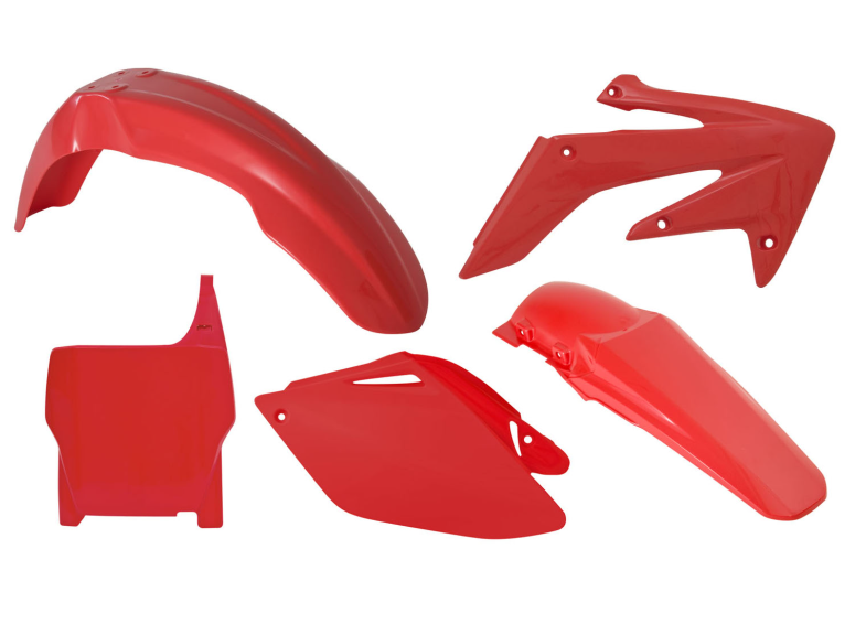 Honda crf r 250 kit plastiche 5 pezzi rosso crf 2006 2007