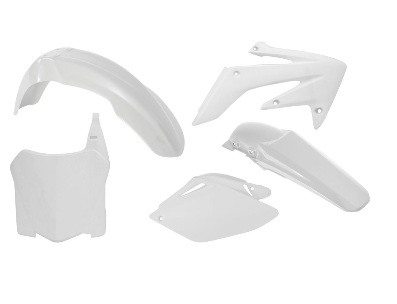 Honda crf r 250 kit plastiche 5 pezzi bianco 2008 2009